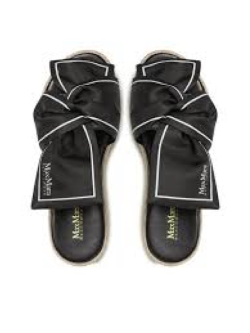 Brand new MaxMara Calamal Platform Sandals in black